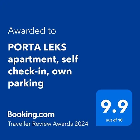 Porta Leks Apartment, Self Check-in, Own Parking Апартаменти *