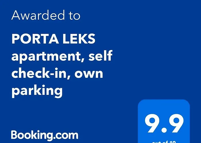 Porta Leks Apartment, Self Check-in, Own Parking Apartment *